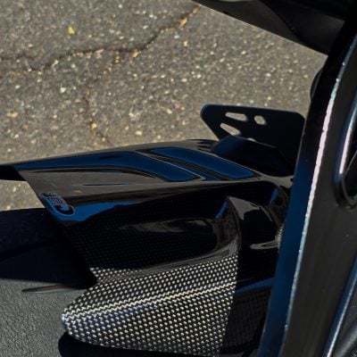 KAWASAKI ZX6R Carbon Fiber Rear Hugger