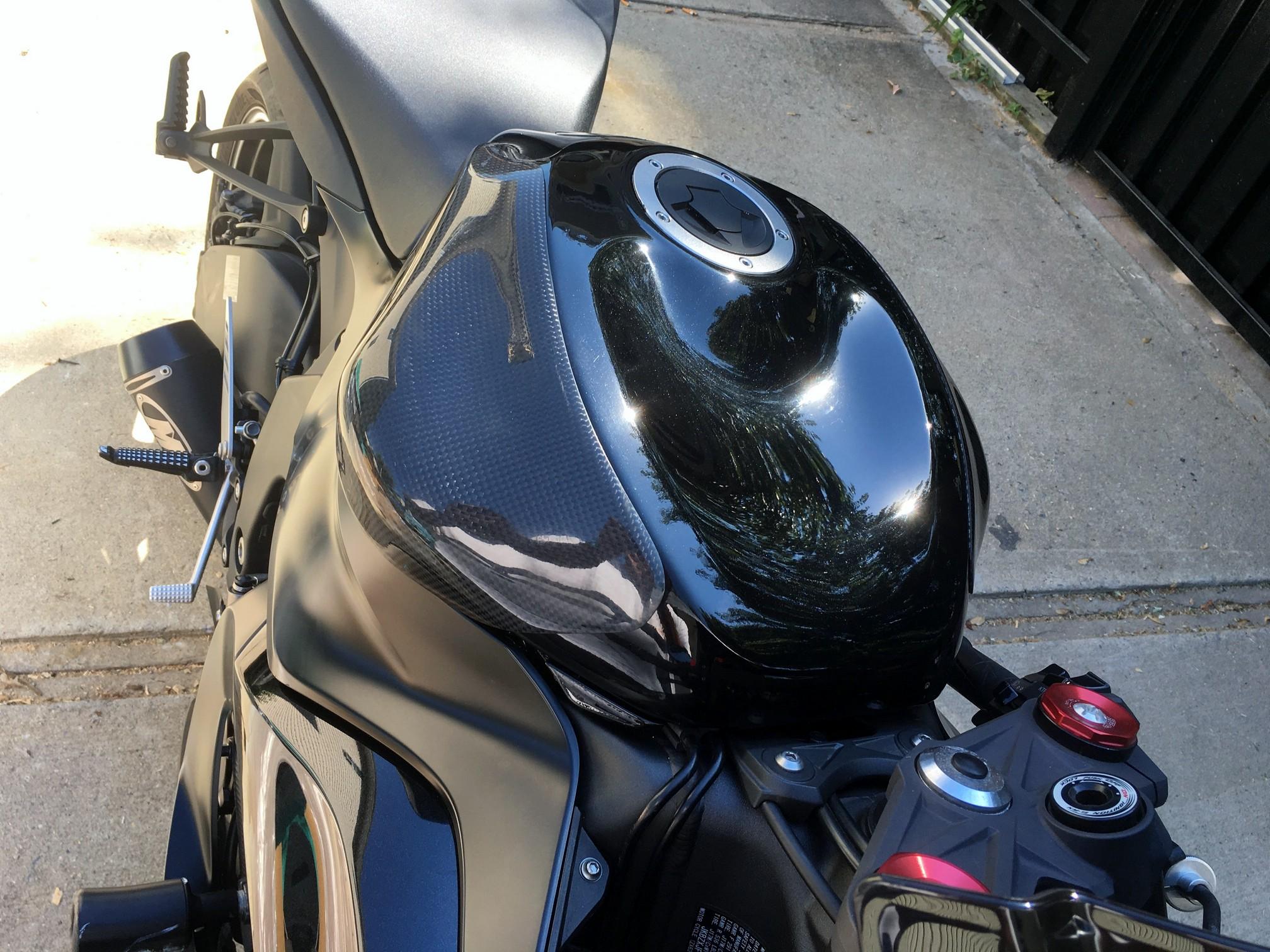 Coussinets Antidérapants Réservoir Moto Kawasaki Ninja ZX6R (2009-2025) - Protection Et Grip Genoux
