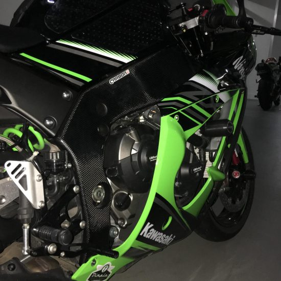 KAWASAKI ZX10R 20162020 Carbon Fiber Frame Covers