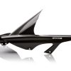 KAWASAKI Z1000 2010-2017 Carbon Fiber Rear Hugger with Chain Guard 2
