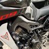 YAMAHA MT09 2013-2020 Carbon Fiber Frame Covers TWILL-GLOSS