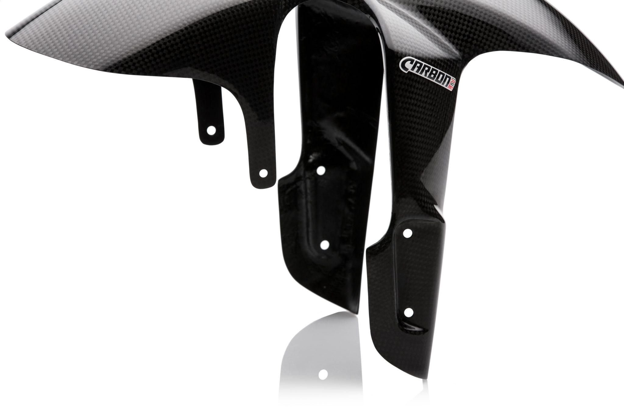 100% Carbon Fiber Front Fender – Suzuki GSX-R1000 2003-04, GSX-R600/750 2004-2005 (Gloss 3K Twill, Pre-Drilled)