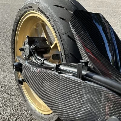 YAMAHA XSR900 Carbon Fiber Swingarm Covers