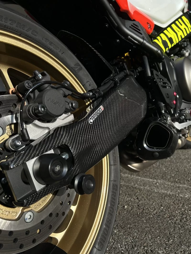 YAMAHA XSR900 Carbon Fiber Swingarm Covers