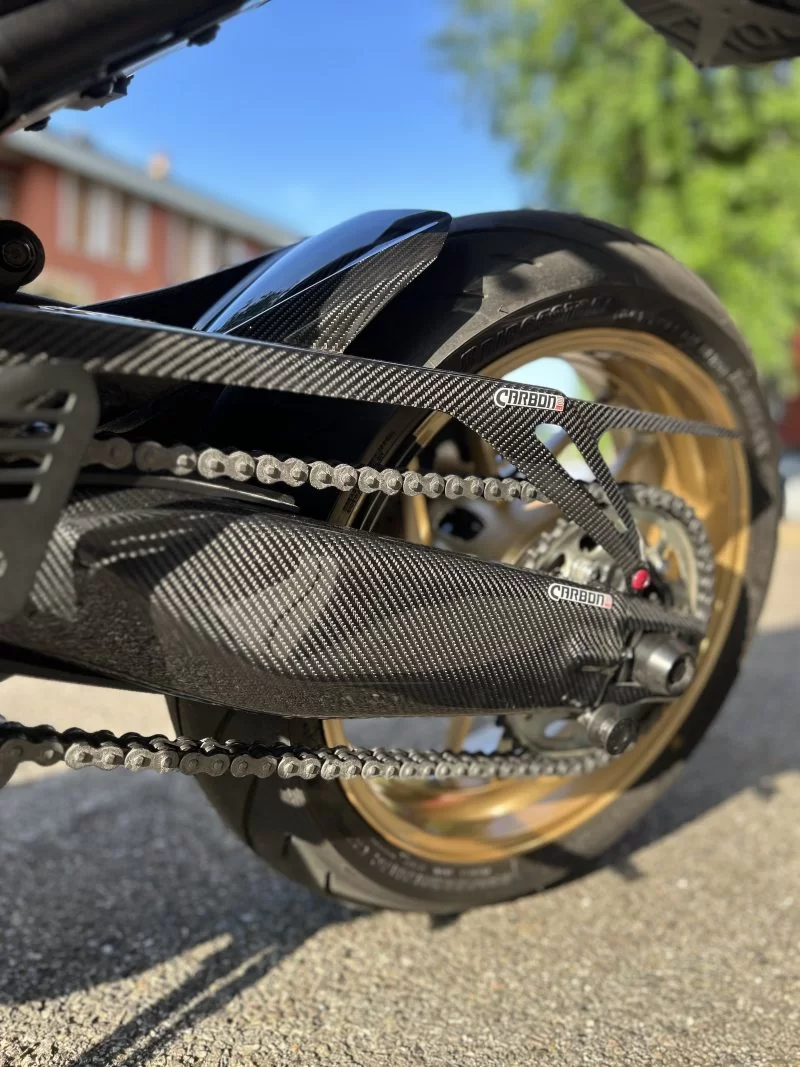 YAMAHA XSR900 Carbon Fiber Rear Hugger