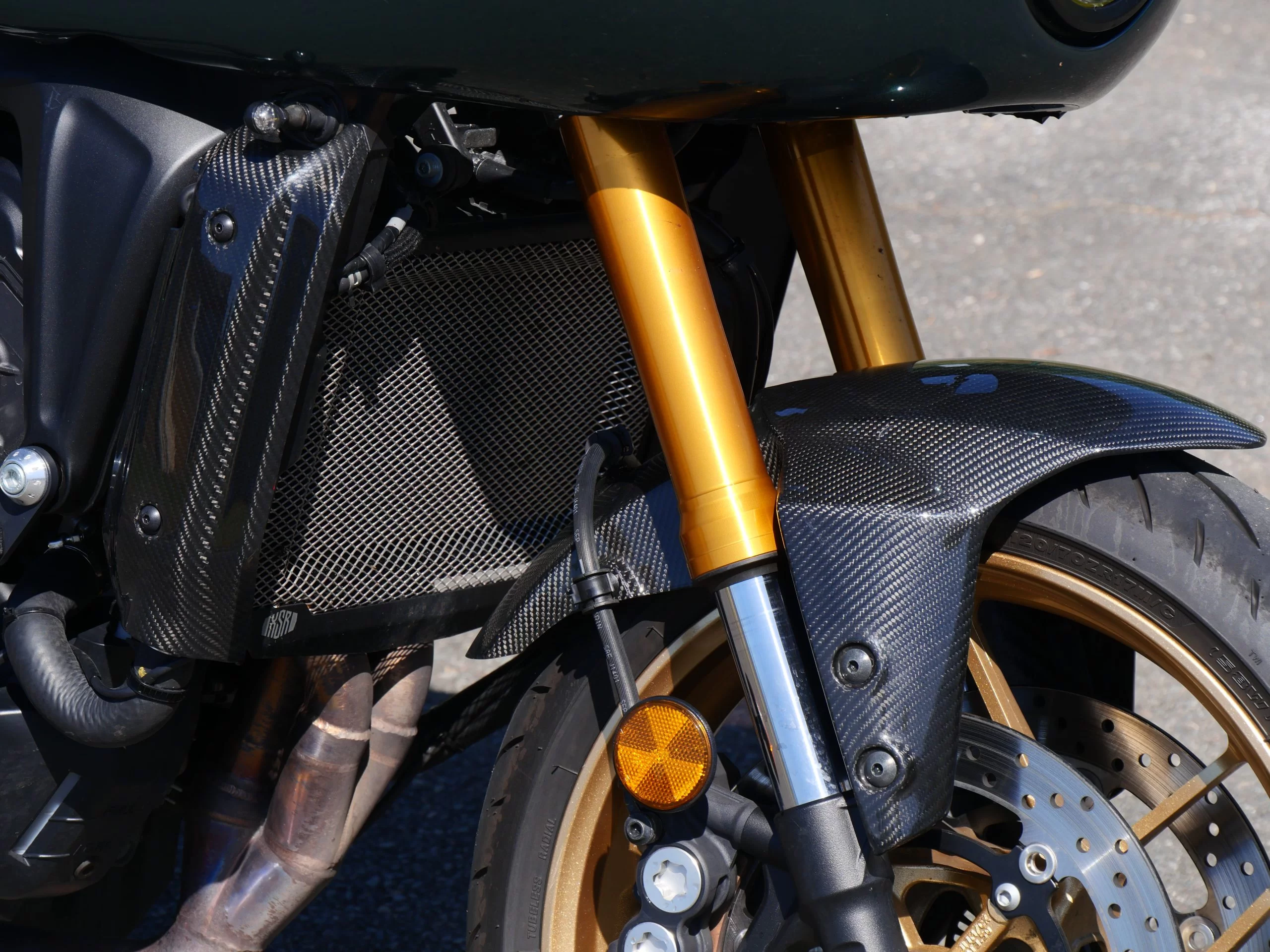 YAMAHA XSR 900 2022-2025 Carbon Fiber Front Fender
