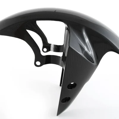 Alternative view of YAMAHA R9 Carbon Fiber Front Fender
